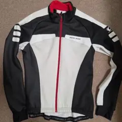 PEARL IZUMI サイクルジャケット BS ブラック/ホワイト - メルカリ