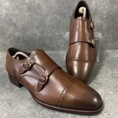 【未使用級】Paul Stuart ダブルモンク ストレートチップ 25.5㌢のサムネイル