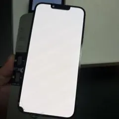 iPhone 13 ディスプレイ ブラック ひび割れあり