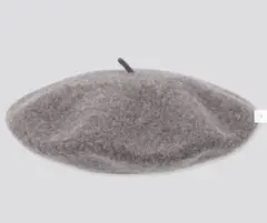 【新品タグ付き】 ウール ベレー帽 ユニクロ