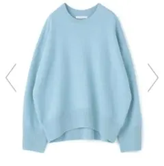 【美品】GALERIE VIE 　ファインウールライトクルーネック　セーター