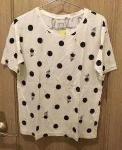 新品 ユニクロ ムーミンコラボTシャツ リトルミイ ドット Sサイズ