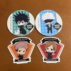 呪術廻戦 アニカフェ コースター 伏黒恵 五条悟