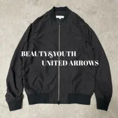 UNITED ARROWS MA-1 ジャケット XL ブラック 春　秋のサムネイル