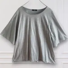 【イネド】INED フレアスリーブ カットソー Tシャツ 半袖 9(M)のサムネイル