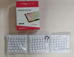 HyperX ABSプディングキートップ フル108キーセット ホワイト