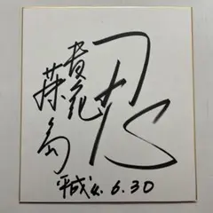 2026年最新】貴乃花 直筆の人気アイテム - メルカリ