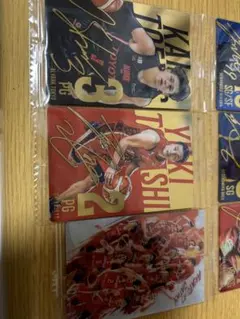 サイン入りトレーディングカードセット