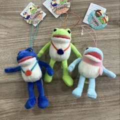 おとぼけケロピョン　おつかい　ほんわかマフラー　ＶＭＣ　３点セット！