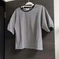 パフスリーブ 半袖カットソーのサムネイル