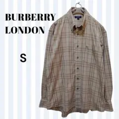 BURBERRY LONDON ノバチェック 長袖シャツ S