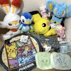 【新品】ポケモン ぬいぐるみ＆雑貨 グッズ まとめ売り セット