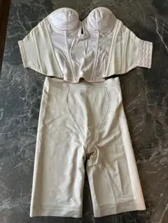 ドレス用下着　ビスチェ&ロングガードル