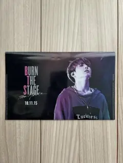 値下げ　BTS BURN THE STAGE ジョングク クリアファイル