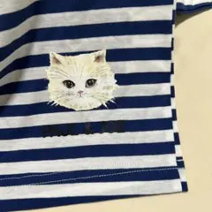 新品　ポール&ジョー　Tシャツ　猫　ボーダーのサムネイル