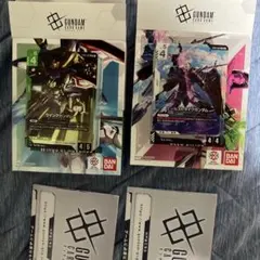 ガンダムカードゲームスタートデッキ2種セット※ボーナスパックなし