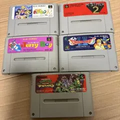 悲*号様 スーパーファミコンソフト5本セットレア有り