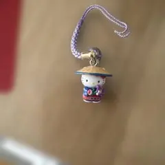 ハローキティ 和風キーホルダー 約5cm