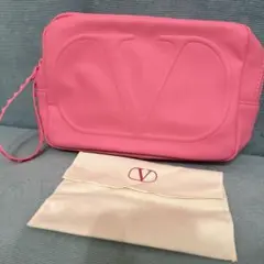 valentino beauty ヴァレンティノ ノベルティ ピンク ポーチ