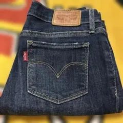 LEVI STRAUSS & CO. 911 スキニーデニム 26 ピンクパッチ - メルカリ