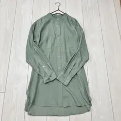 SLOBE IENA ノーカラー オーバーサイズ ブラウスのサムネイル
