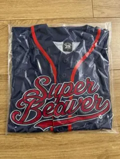 SUPER BEAVER ベースボールシャツ ブラック Mサイズ - メルカリ