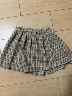 ZARA チェック柄フレアスカート 3-4歳用