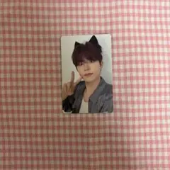 treasure ジョンウ　PULSEON popup 特典　トレカ