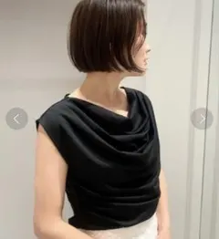 セオリー Theory POWDER CREPE SS COWL TOP P - メルカリ