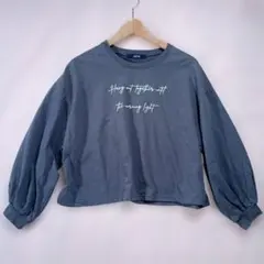 asknowas クロップトップス トレーナー バルーンスリーブ 19aのサムネイル