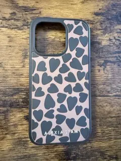 アリシアスタン　ハート柄　iPhone15proケース
