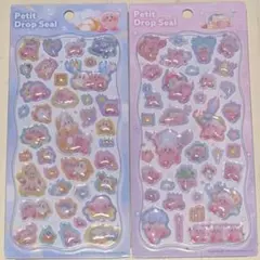星のカービィ プチドロップシール 2種セット