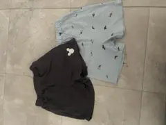 ミッキー　車　パジャマ　ショートパンツ　90 95