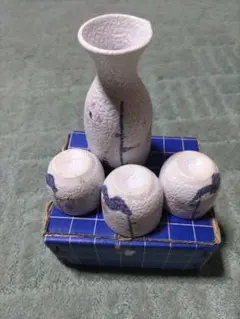 酒器セット 徳利1点 ぐい呑み3点