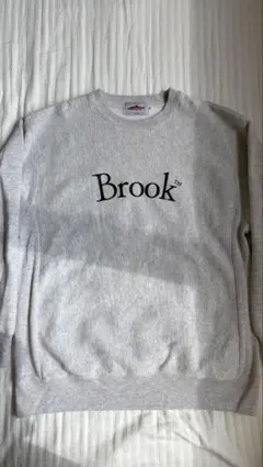 新品未使用】Brook トレーナー・スウェット グレー Lサイズ - メルカリ