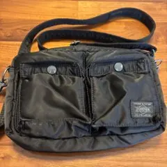 【美品】PORTER ショルダーバッグ ブラック