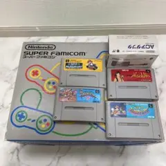 Nintendo SUPER FAMICOM 本体 ソフト4本セット　ジャンク