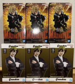 僕のヒーローアカデミア MAXIMATIC 爆豪勝己　禪院直哉　フィギュア　6点