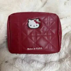 Maison de FLEUR ハローキティ キルティングポーチのサムネイル