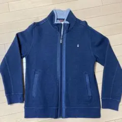 ハッシュパピー フリースジャケット 青