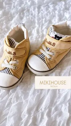 DOUBLE-B ミキハウス ベビーシューズ 14.0cm