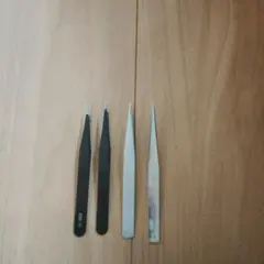 ピンセット 4本セット ステンレス