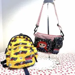 【2点SET】ダディオーダディ リュック＆ショルダーバッグ アメカジ 星条旗のサムネイル