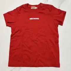 MIKI HOUSE ロゴTシャツ レッド 90cm