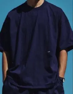 ファミマ　コンビニエンスウェア　ah ビッグTシャツ　ネイビー
