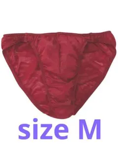 size M BROS by WACOAL MEN【レースブリーフ】赤のサムネイル