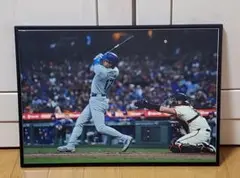 祝ドジャース大谷翔平 2024年MVP獲得！A3サイズポスターフレーム付き①