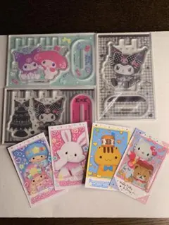 サンリオ　アクリルスタンド3個とシール4枚セット