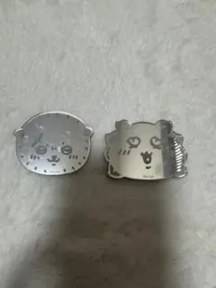 ちいかわ　おかおミラーステッカー　ラッコ　シーサー