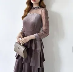 オケージョンドレス ワンピース お呼ばれ 結婚式 二次会